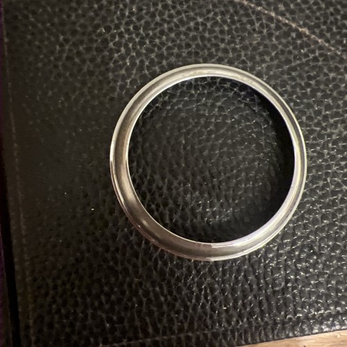 Vintage lamp chrome bezel - chrome,