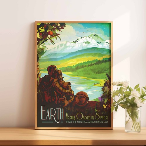Nasa jpl earth poster - nasa,