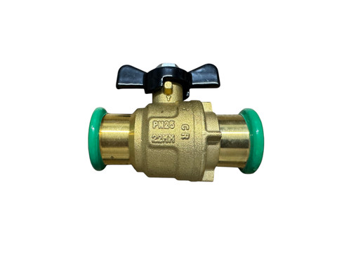 Press fit ball valve pn25 - press,