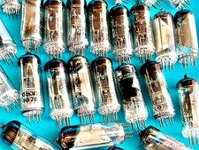 Lot 34  MELZ 6E3P EM84 Tubes