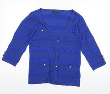 Womens UK Size M Leo Guy Blue