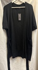 BNWT LADIES M&S BLACK CARDIGAN