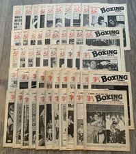 Boxing News Magazines 1967 Complete Year. Rare