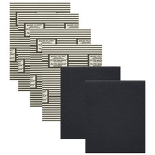 Universal Cooker Hood Filter Set 4 Grease + 2 Carbon Cut to Fit Extractor