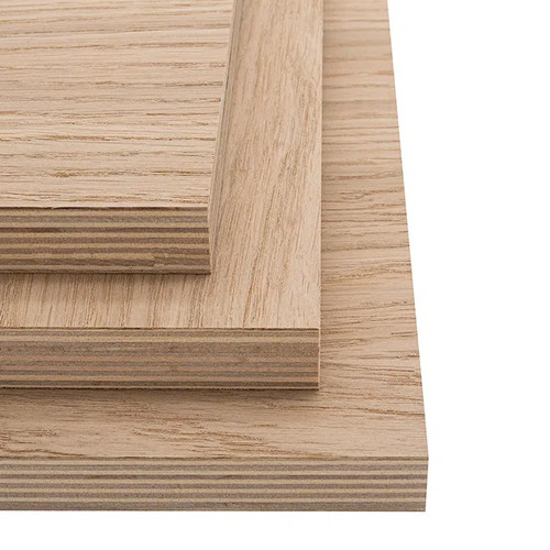 Oak veneered birch plywood - veneered,