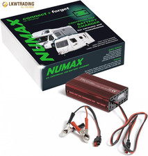 12V 10A Leisure Battery Charger Caravan Motorhome, Marine, Boat, Mower