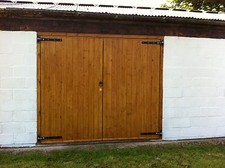 Side Hinged Hung Timber Wooden