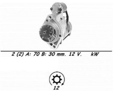Genuine WAI Starter Motor for