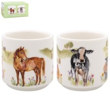 Egg Cups Farmyard Animals