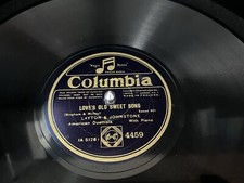 Layton And Johnstone Loves Old Sweet Song / At Dawning 78 Record (V+)