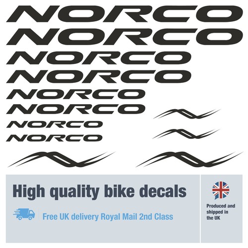 Norco bike decals labels - , with