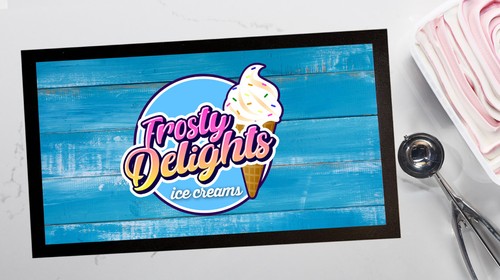 Personalised ice cream - ice,