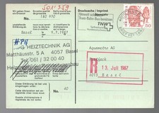 1987 Switzerland Basel TNW