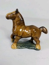 Vintage Wade Porcelain Ceramic SHIRE HORSE Ornament Figurine 