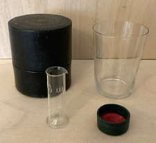 Etched Medical Glass & Leather