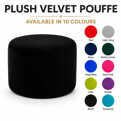 Bean bag footstool - , plush