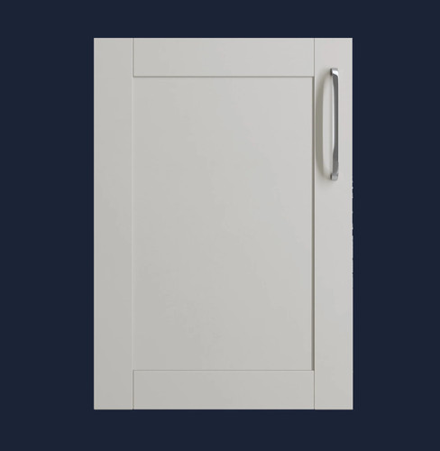 Light grey shaker kitchen - light,