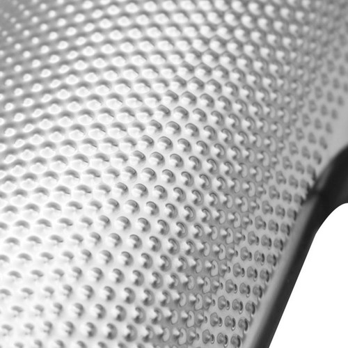 Stainless steel metal guiro - stainless,