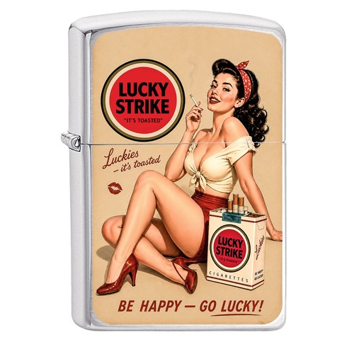 Zippo lucky strike - strike, anime