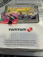 TomTom GO 520  Music Edition Car Navigation System and ipod cable