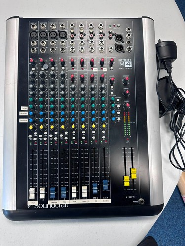 Soundcraft spirit m4 - soundcraft,
