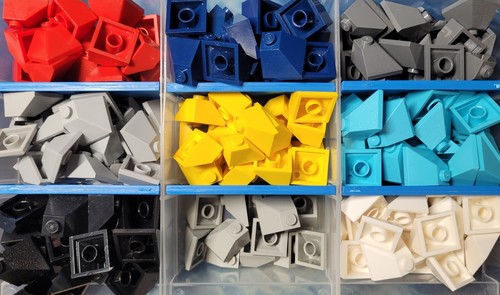 Lego 3045 brick slope - lego, 2x2