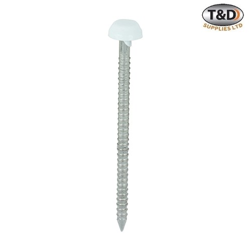 Timco 40mm white - white, polytop
