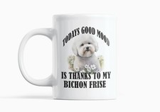 Adorable Bichon Frise Dog Mug
