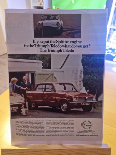 Original 1972 triumph toledo - 1972,