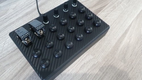 Button box for consoles sim - box,