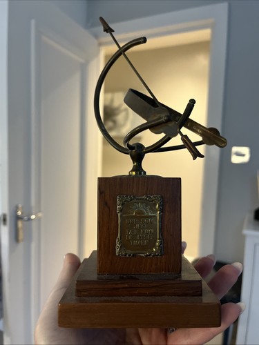 Vintage brass armillary sphere - armillary,