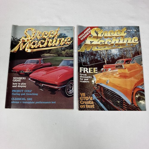 Street machine magazines - machine,