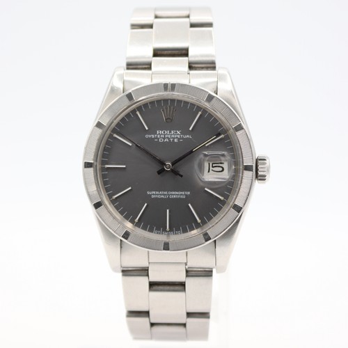 Vintage 34mm rolex date slate - rolex,