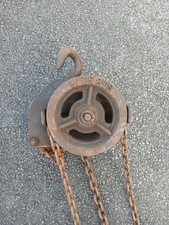  Herbert Morris Ltd Block Tackle Hoist Factory Winch 