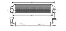 AVA Charge Air Intercooler