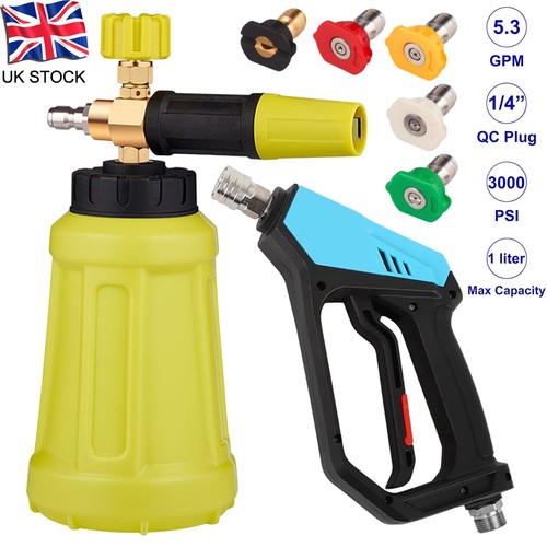 High pressure washer - pressure, snow