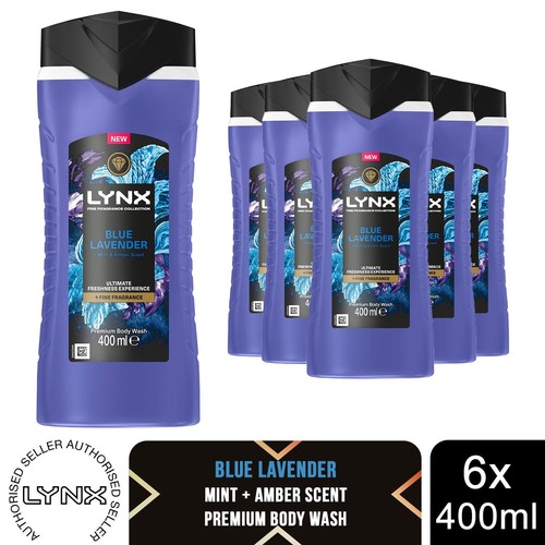 Lynx blue lavender body wash - blue,