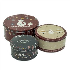Set of 3 Christmas Storage