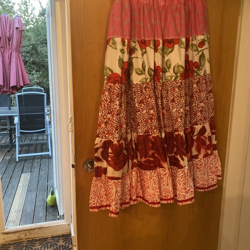 Hippy boho gypsy skirt - hippy,