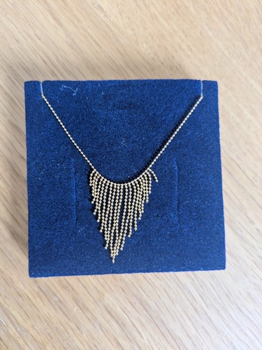 Women gold necklace 9ct - gold,
