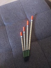 SET OF 4 Handmade Sarkanda  Waggler Floats 