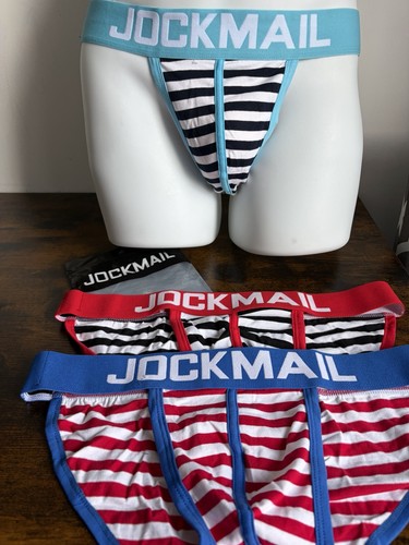 Jockmail triple pack striped - jockmail,