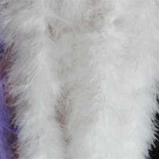 Marabou Feather String Swansdown Fur Trimming Soft Fluffy Trim Graft DIY 2M/pc