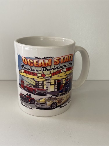 Harley davidson mug hogs hot - harley,