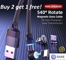 180°/360° 3A Fast Charge