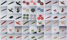 Axis & Allies 1941 1942 WW2 Tabletop Wargaming Miniatures