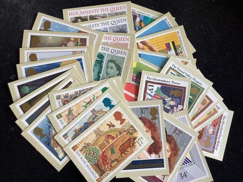 Stamp postcards great britain - stamp,