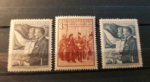 Czechoslovakia stamps 1951 - czechoslovakia,