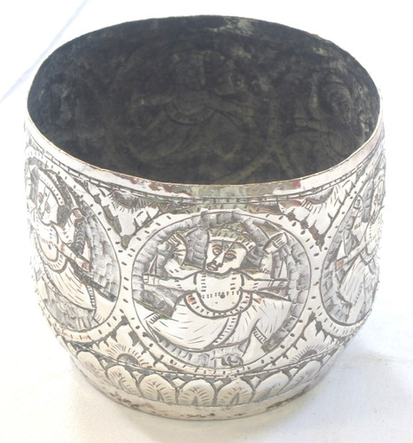 Antique silver plated indian - silver,