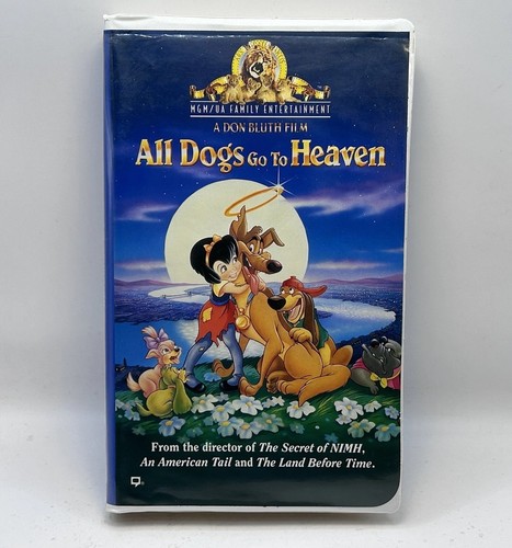 All dogs heaven vhs 1989 - dogs, to